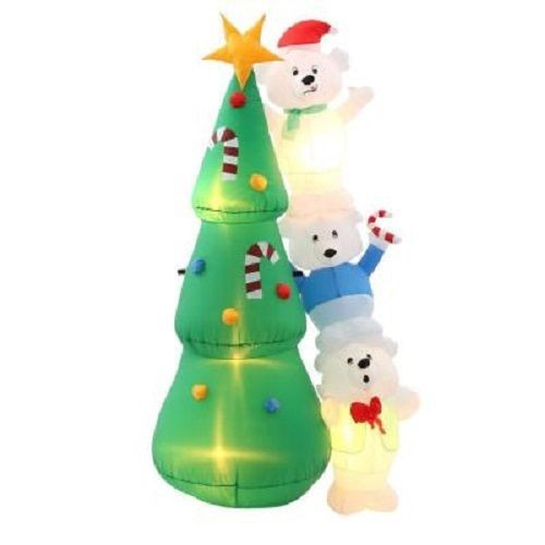 inflatable christmas bears
