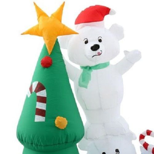 inflatable christmas bears