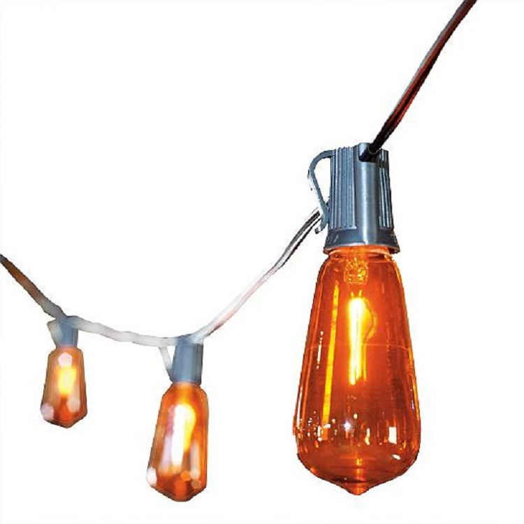 Halloween flickering shop light bulb