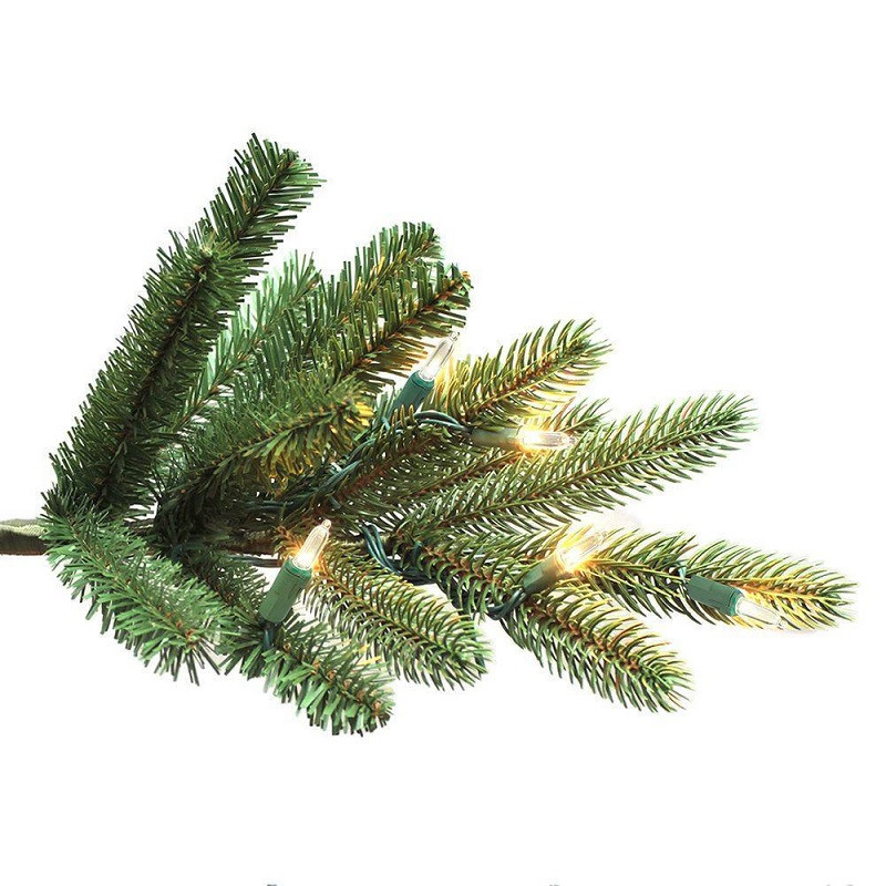 Tis Your Season | GE 9-FT Pre-lit Just Cut Deluxe Aspen Fir Artificial ...