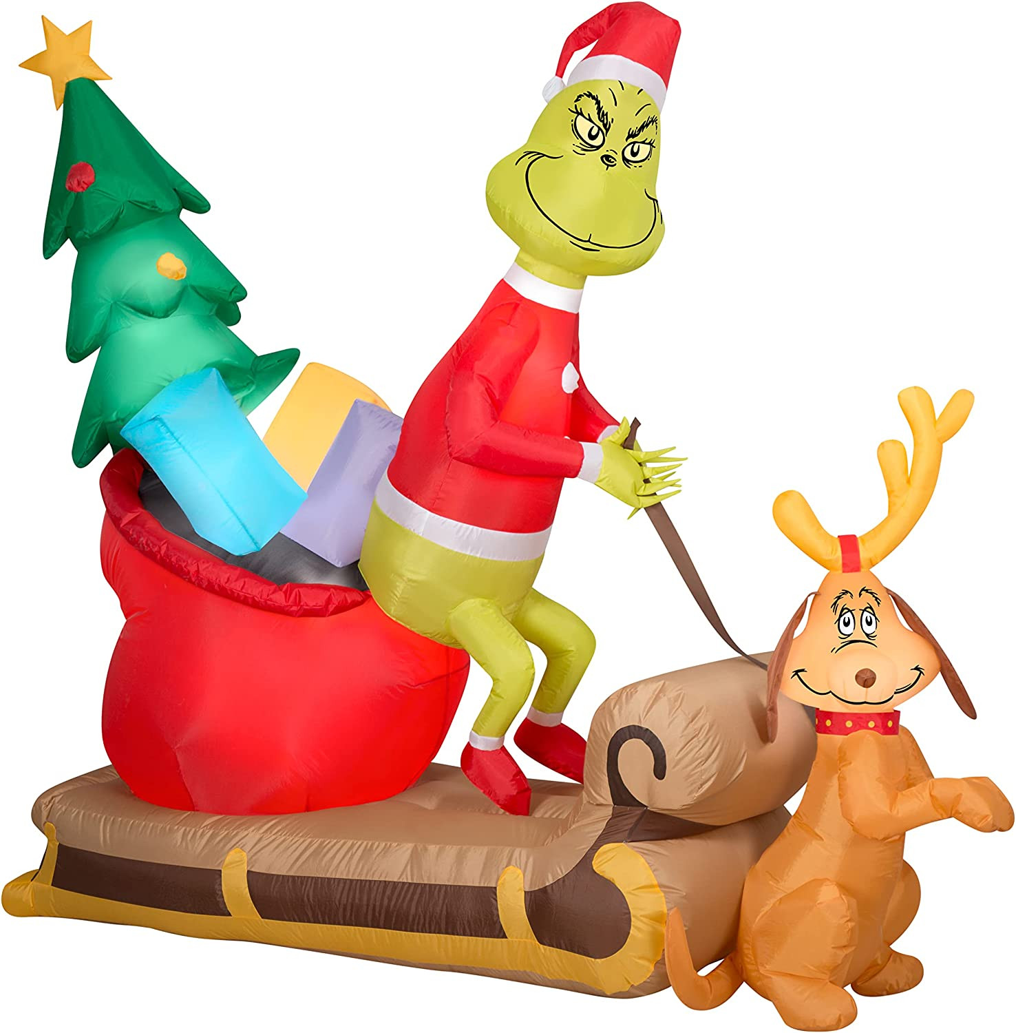 Grinch Blow Up Christmas Decoration 