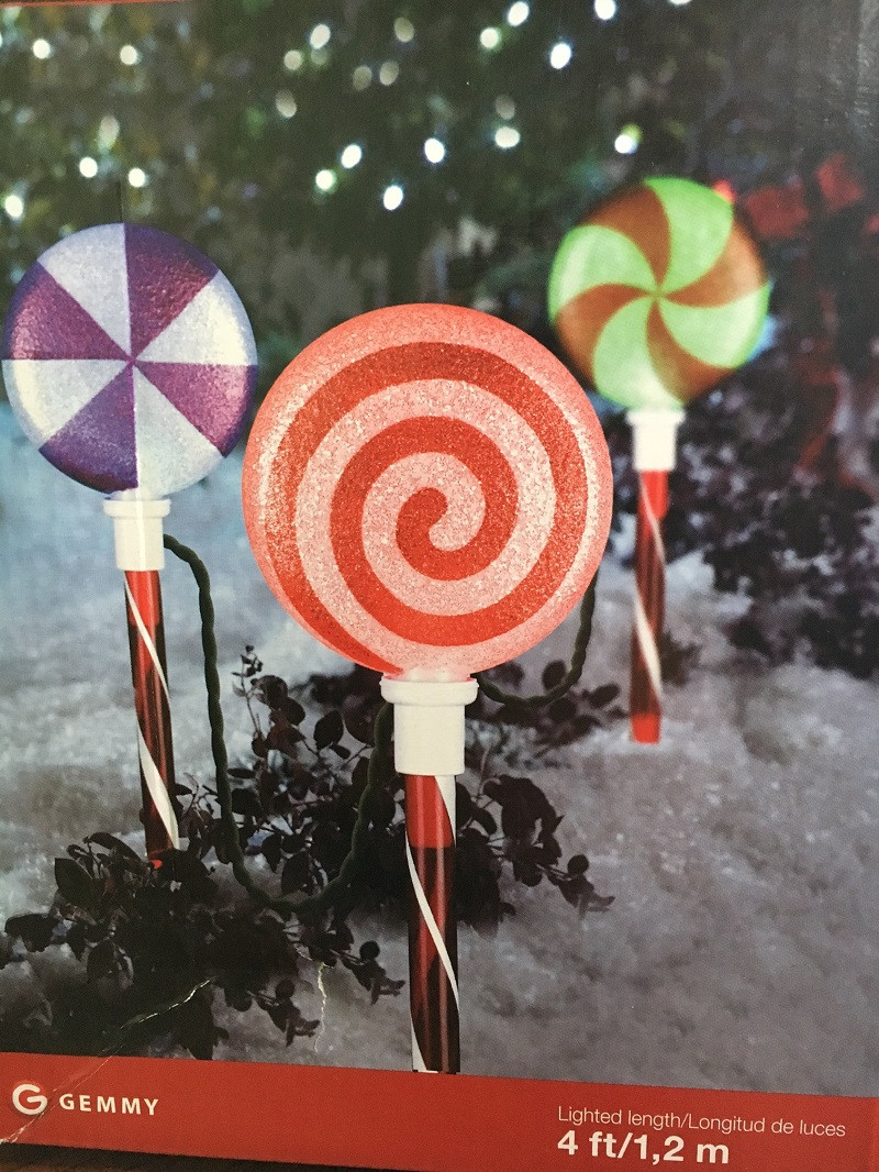 Lollipop Christmas Lights 