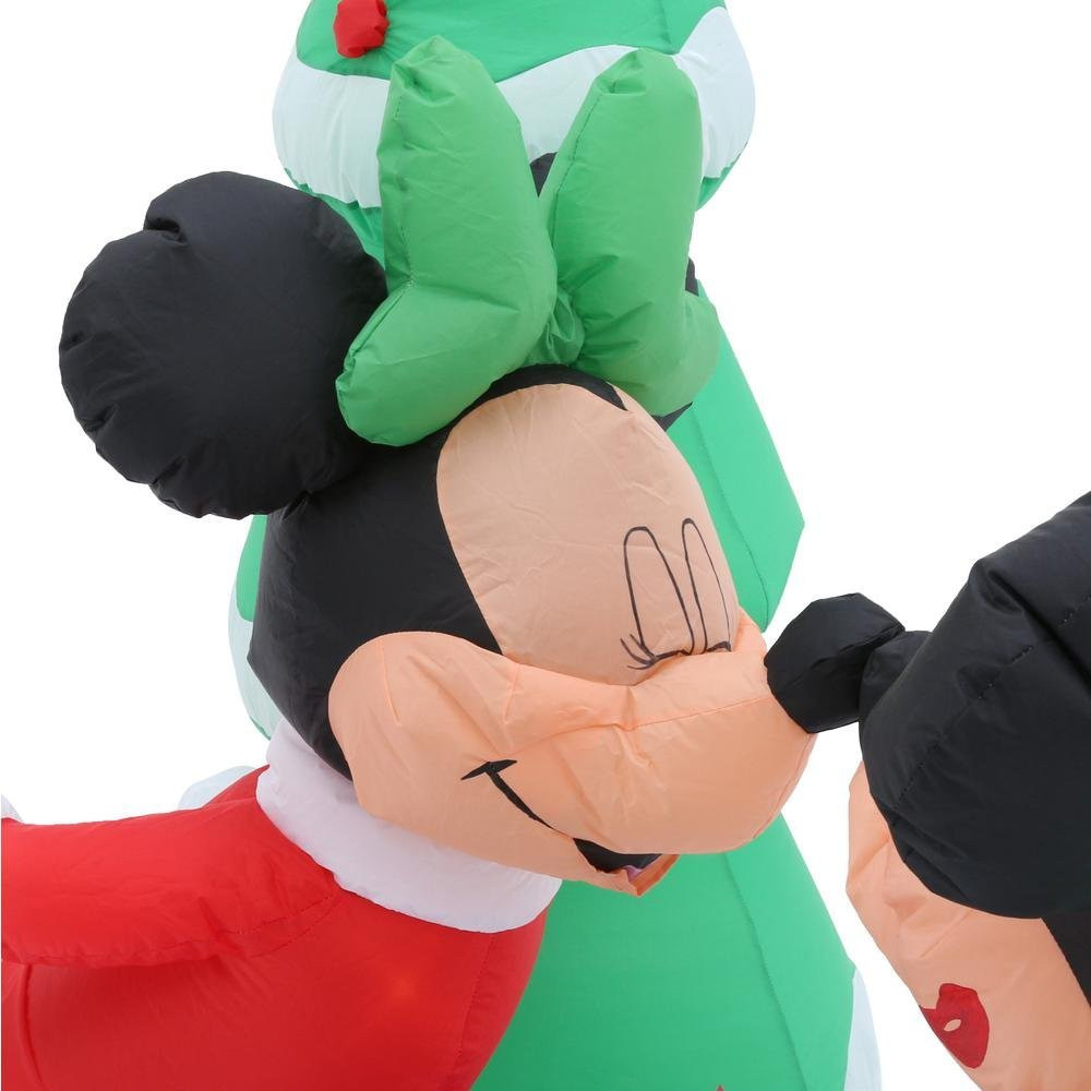 Tis Your Season 5.5 ft. Mickey and Minnie & Minnie Mistletoe Airblown