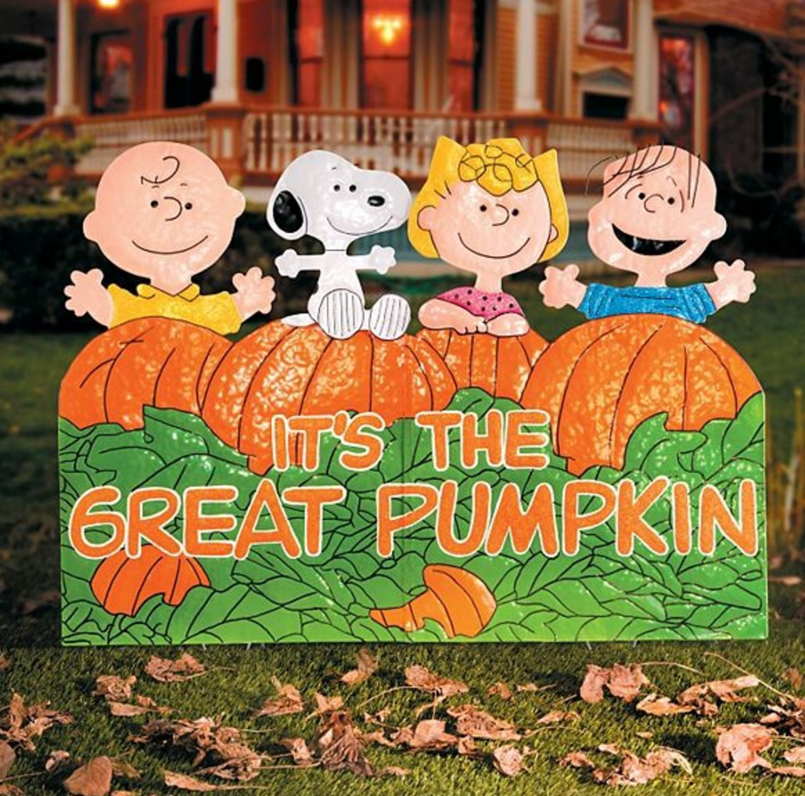 Great Pumpkin Charlie Brown Halloween Decorations Combo Five 