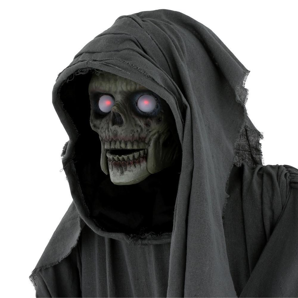 Tis Your Season | 72 in. Animated Warrior Grim Reaper with Sword