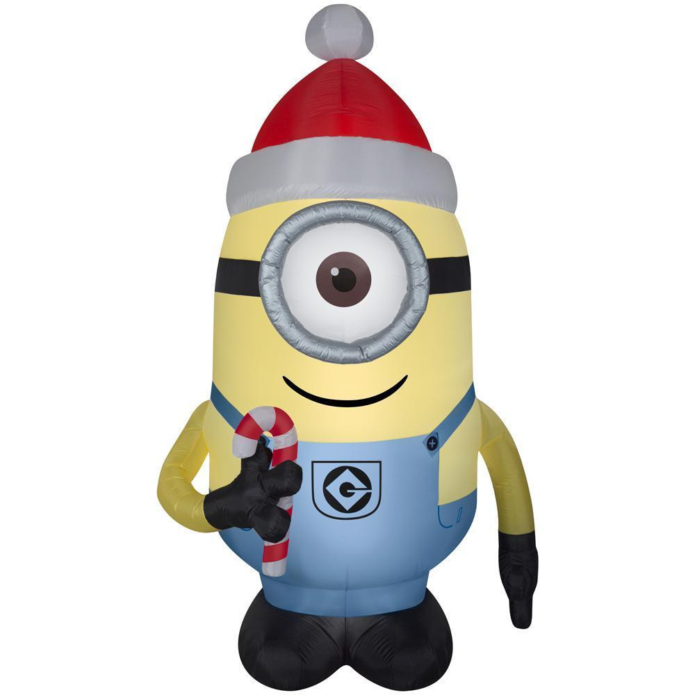 Tis Your Season Despicable Me Minion Stuart Airblown Inflatable