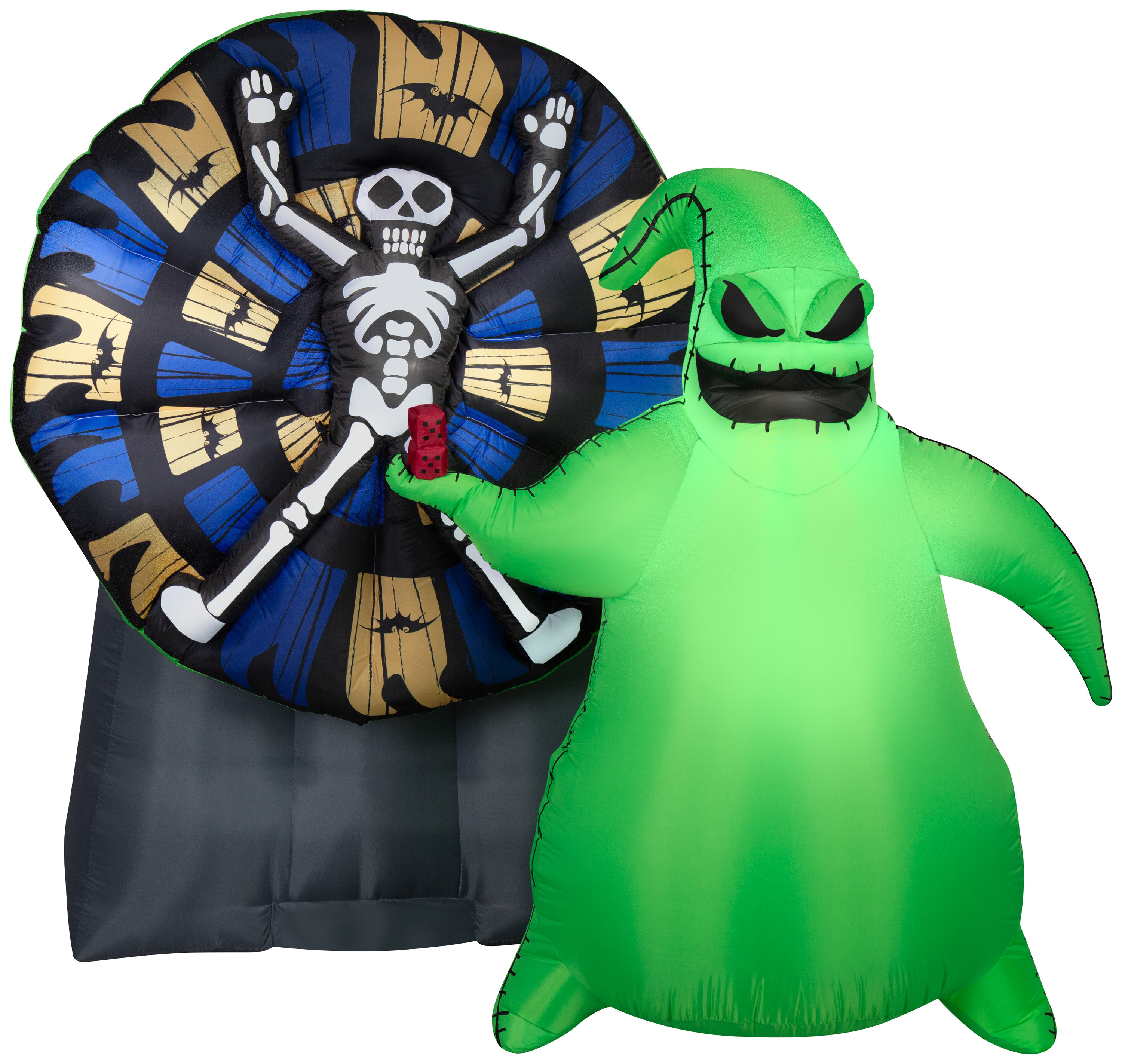 Oogie Boogie Wheel of Death Animated Halloween Inflatable 