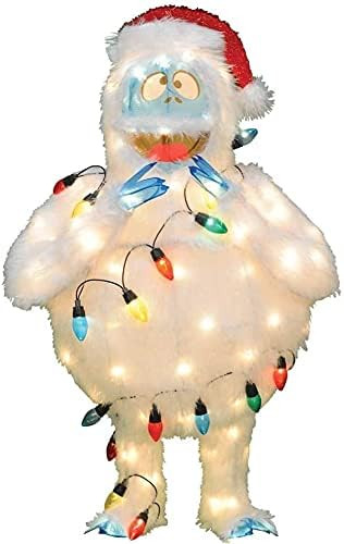 36 Inch Bumble with Christmas Lights