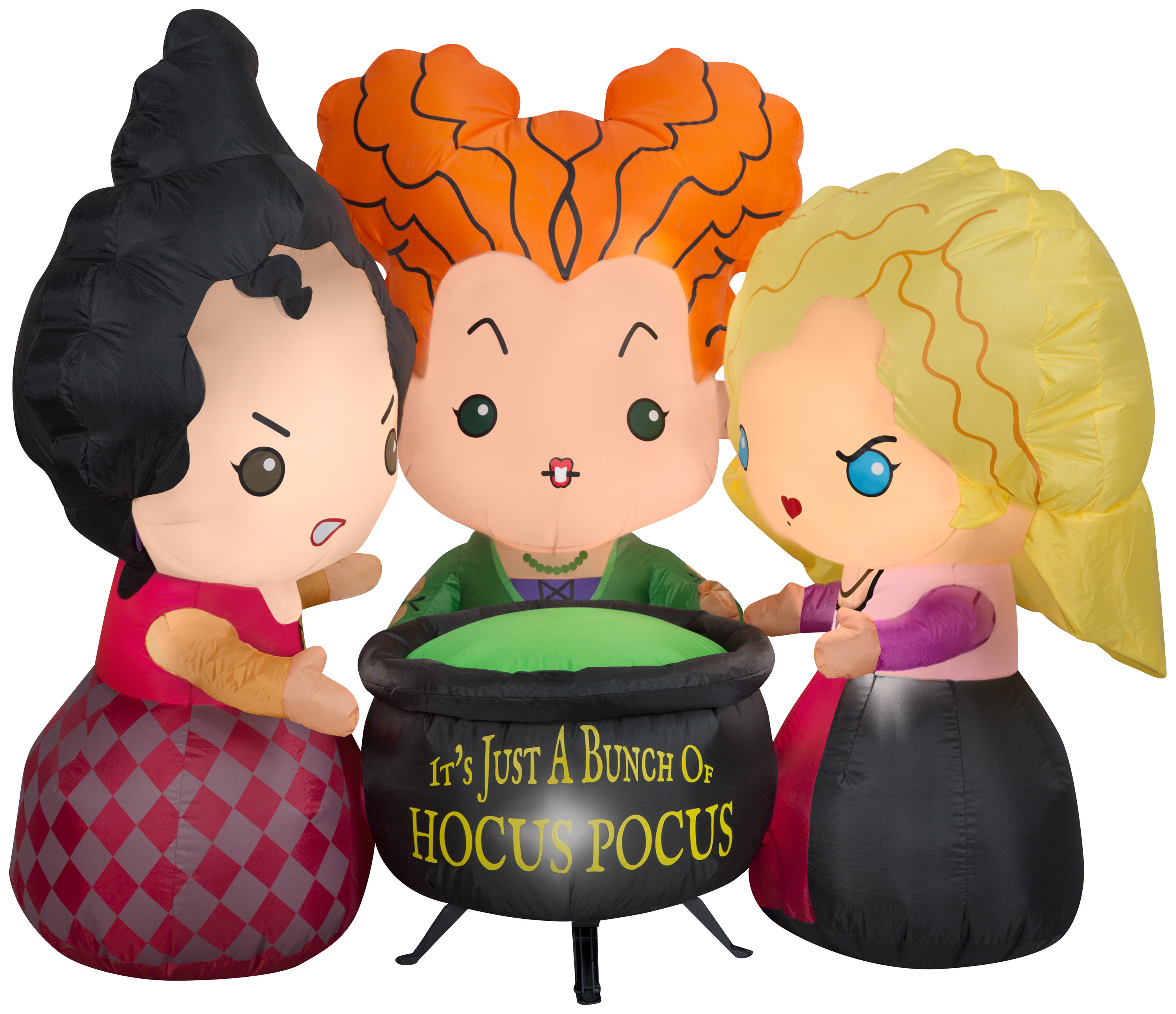 4.5 ft  Airblown Hocus Pocus Sanderson Sisters Scene Disney