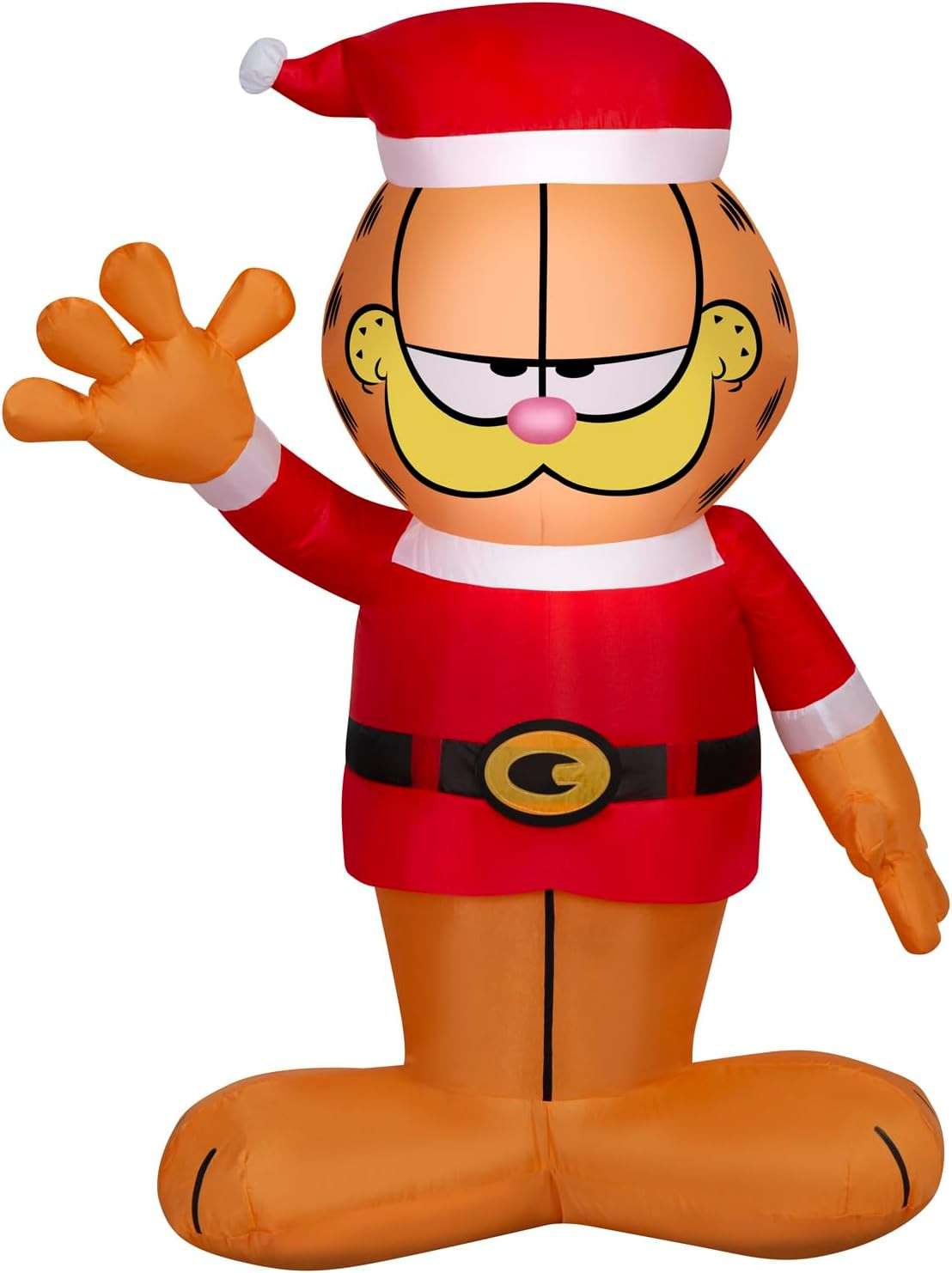 3.5FT Garfield in Santa Suit Christmas Inflatable