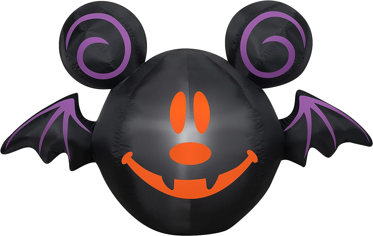 3 Ft Tall Airblown Inflatable Mickey Mouse as Jack O' Lantern Bat