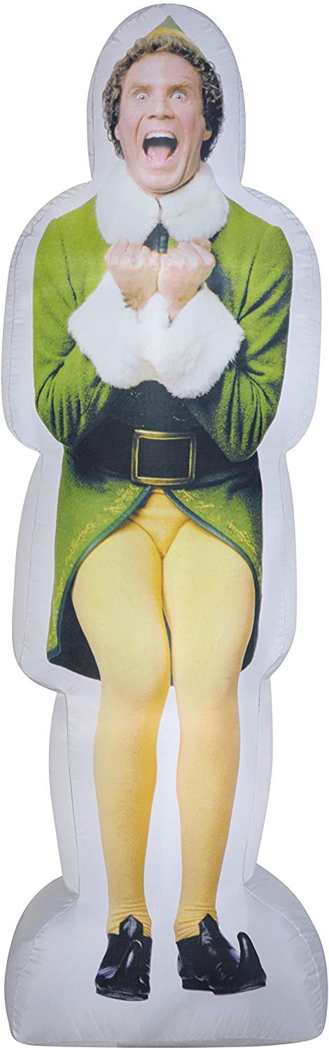 6 ft. Photorealistic Airblown Inflatable Buddy The Elf