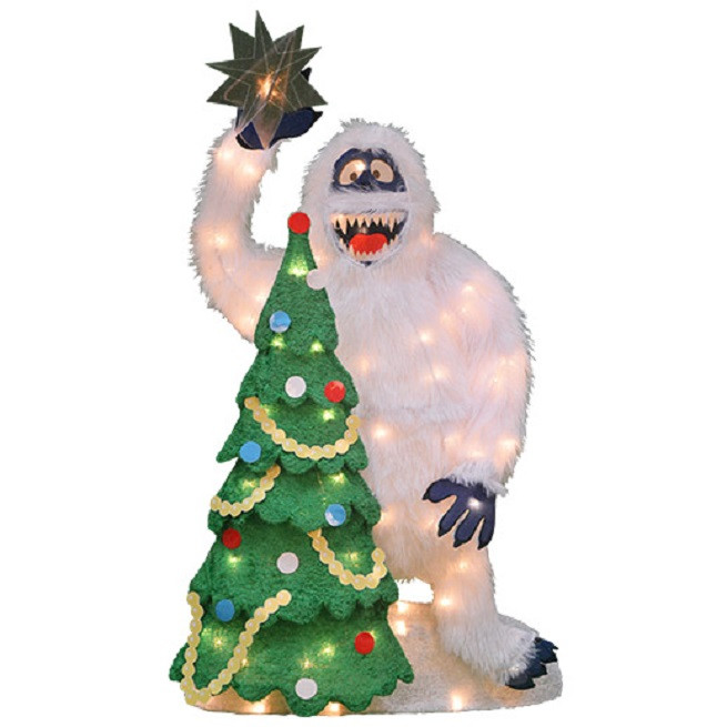 32" Pre-Lit 2-D Bumble with Tree