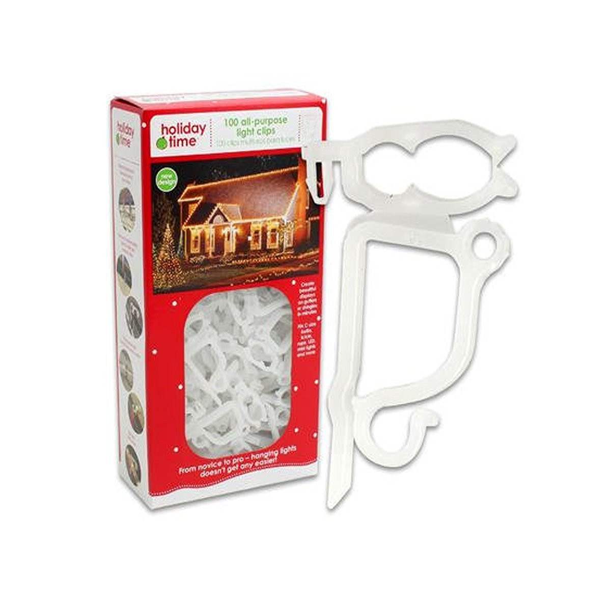 Holiday Time 100 All-Purpose Light Clips