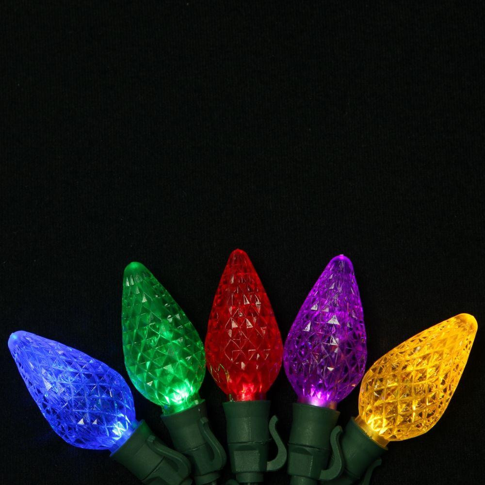 Ecosmart 50-Light LED Multi-Color C9 Light Set