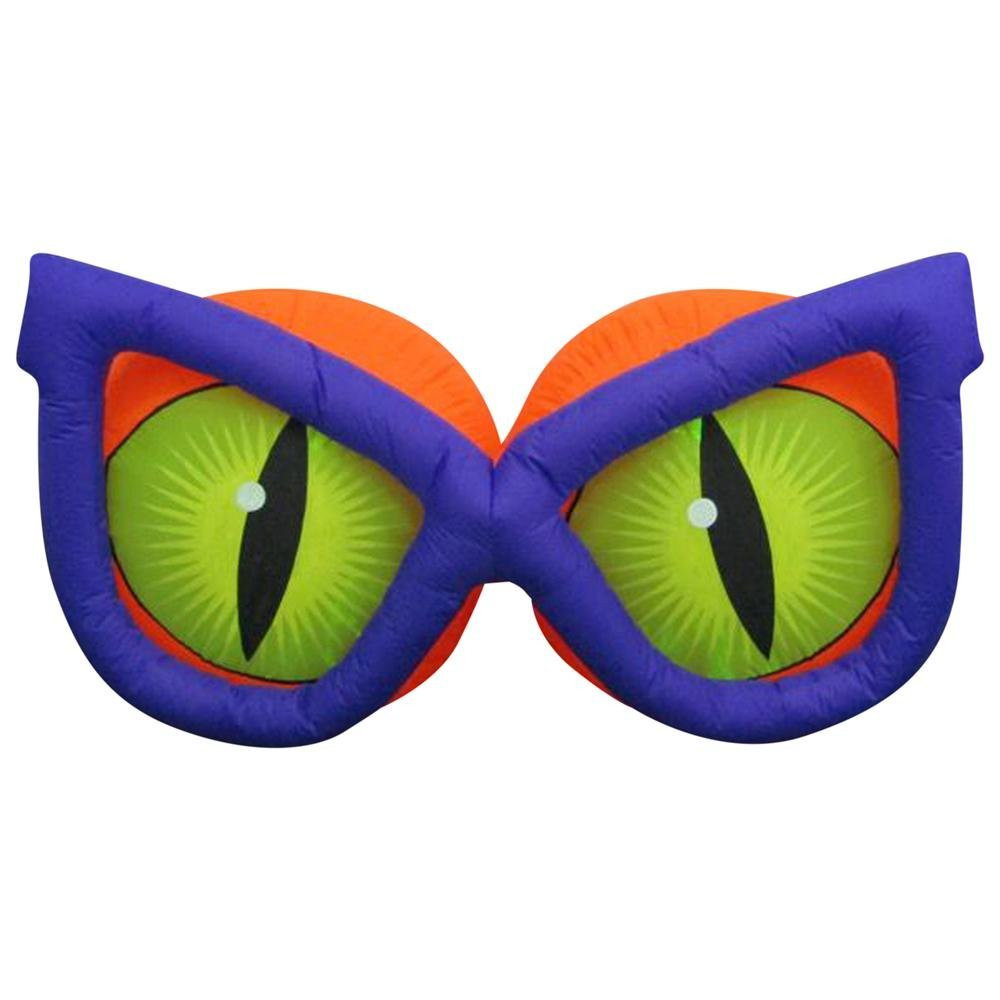 Tis Your Season Inflatable Evil Eyes Kaleidoscope Airblown