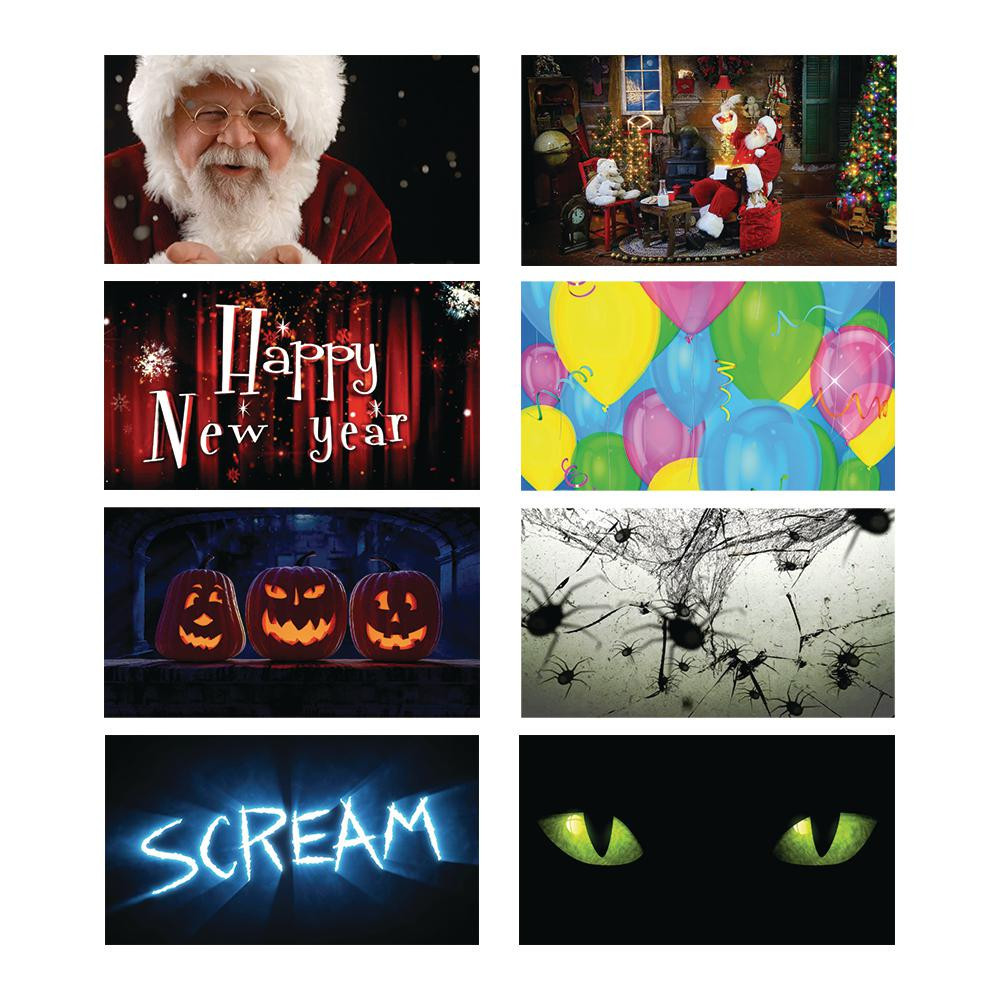 Tis Your Season Seasonal Window FX Projector Animated Window Display