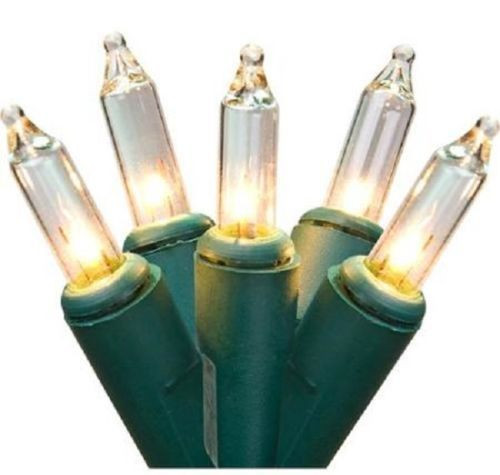 Tis Your Season  StringALong 100Light Green Wire Clear String Light