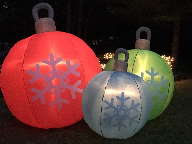 Tis Your Season Inflatable Christmas Ornaments Airblown Outdoor