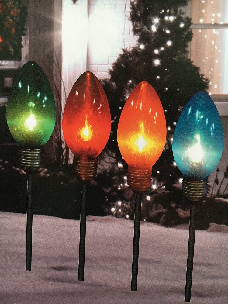 Christmas lights store large bulbs