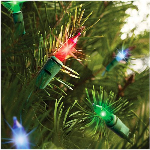 16 Function Memory Christmas Lights Multi-Color 150 Count Light String