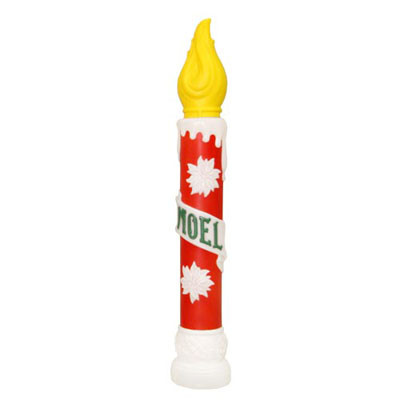 40" Noel Candle Blow Mold Christmas Decoration