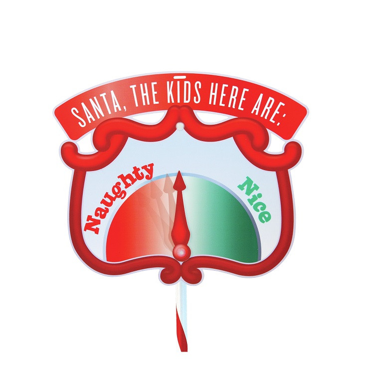 48" Naughty or Nice Meter Christmas Decoration