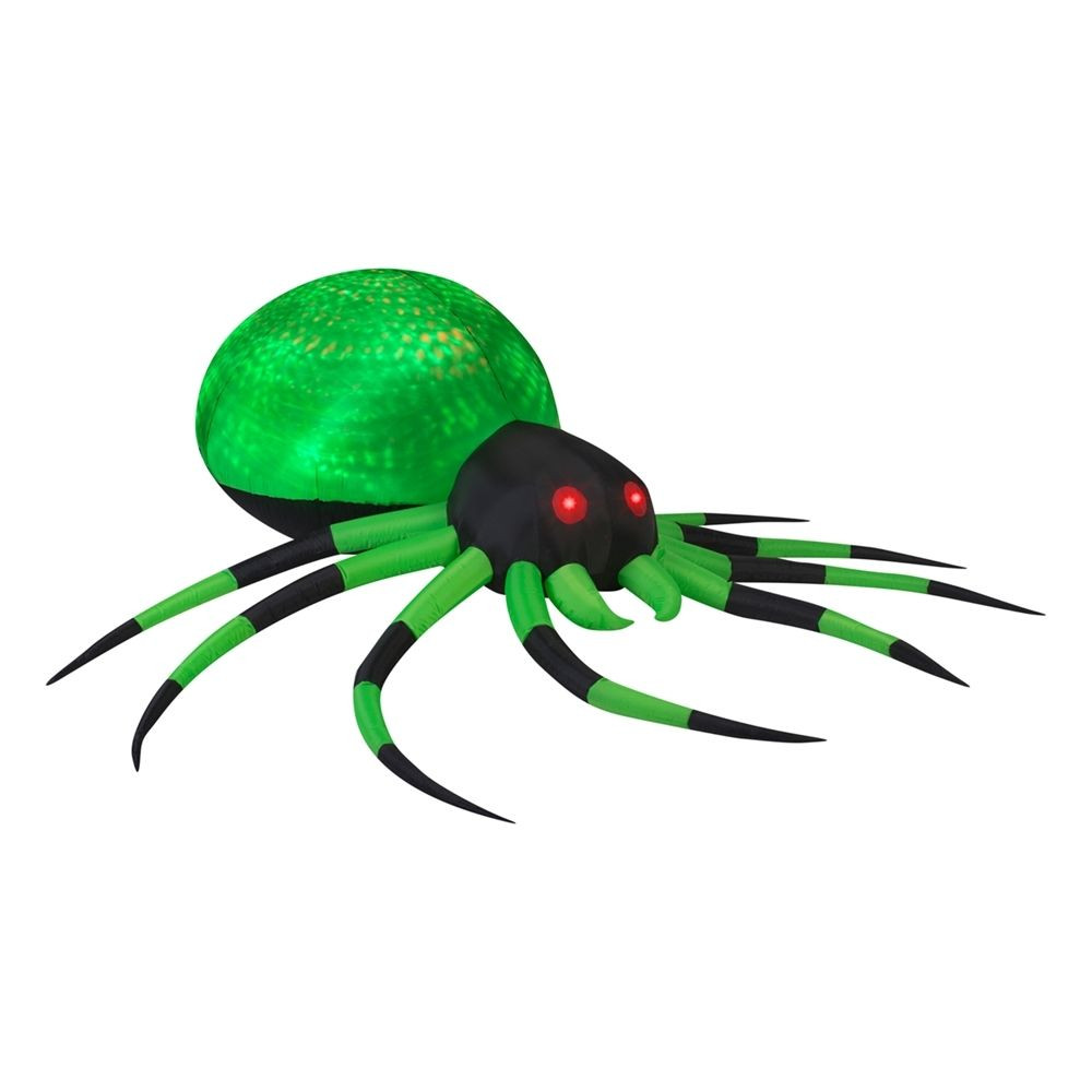 8' Projection Phantasm Spider Airblown Inflatable Halloween Decoration