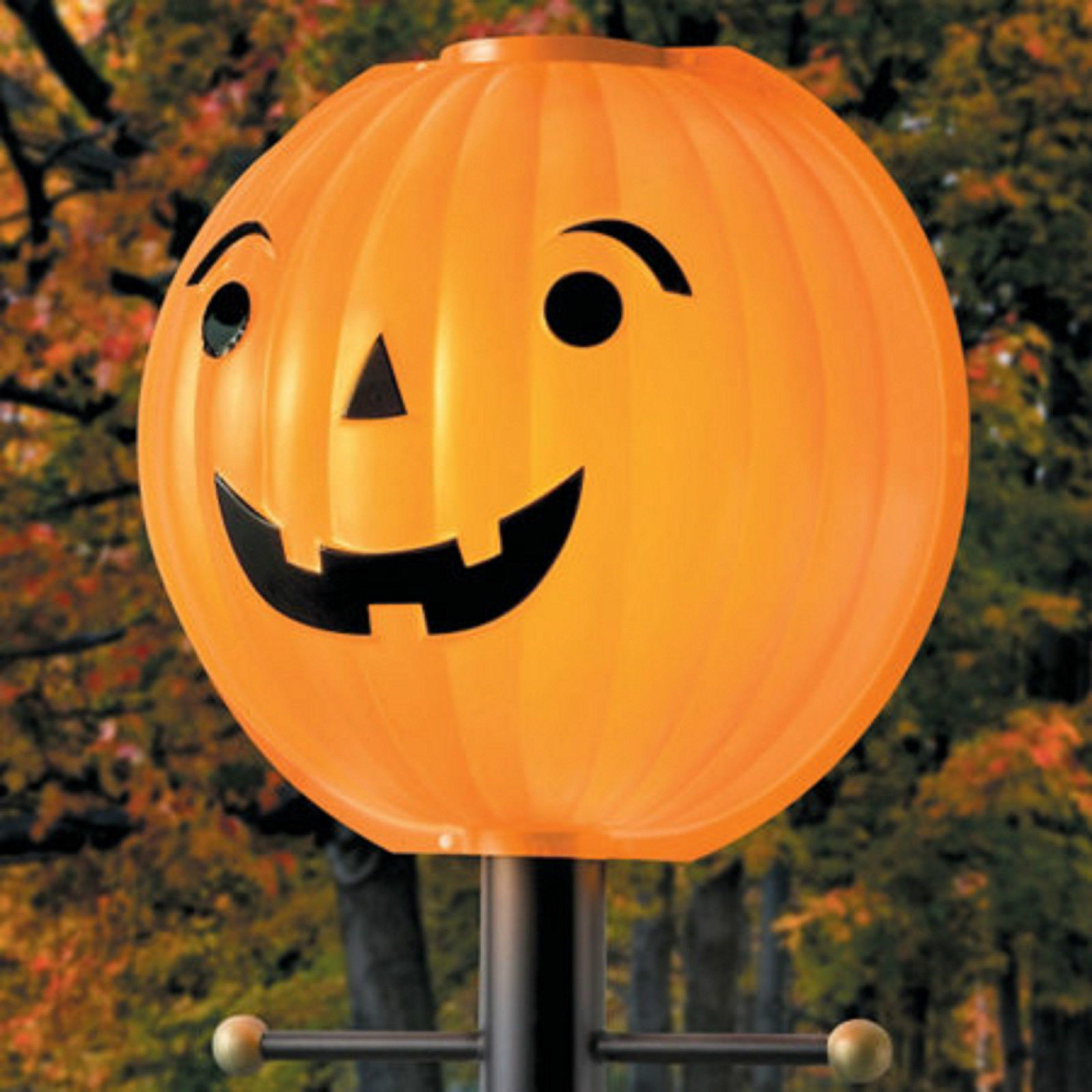 Pumpkin Lamppost Cover Lamplighter