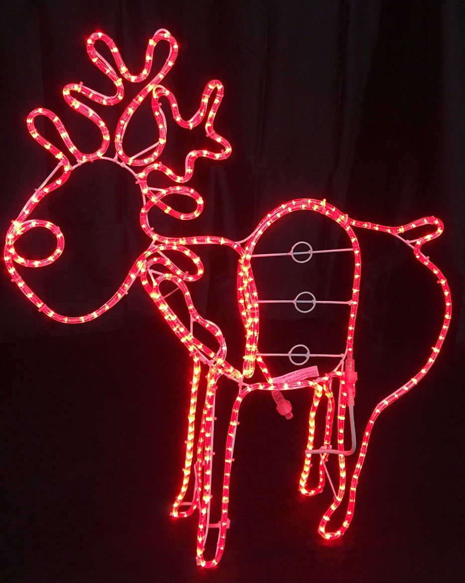 42" LED Reindeer Motif Christmas Decoration