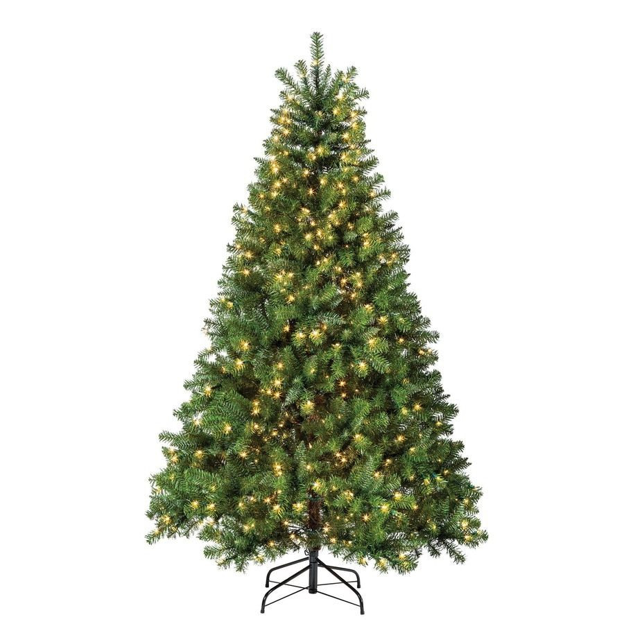 6.5' Seneca Pine Pre-Lit Artificial Christmas Tree with 500 Clear Lights