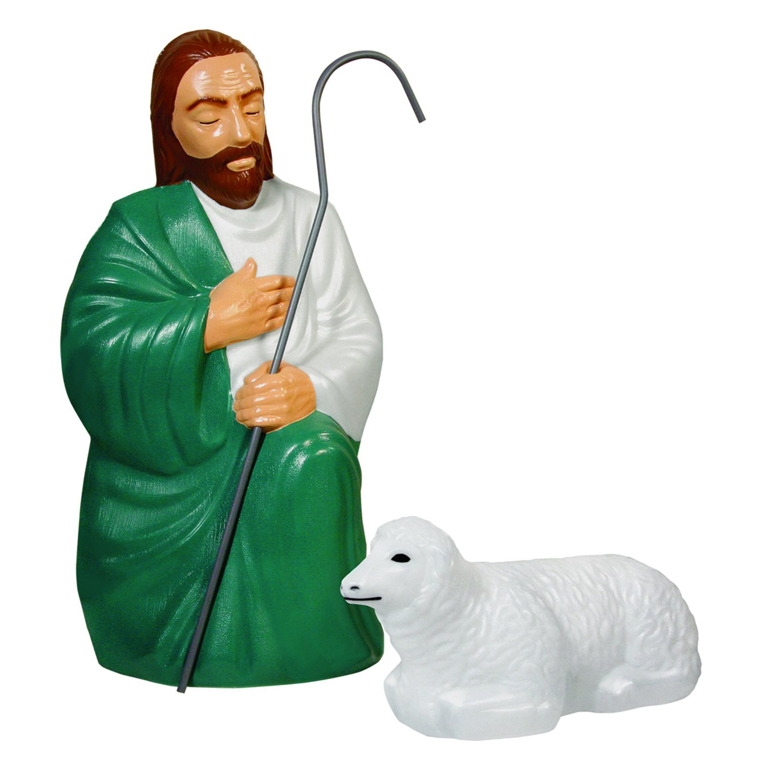 Empire 19" Lamb Sheep Blow Mold Nativity Decor Large Christmas Display
