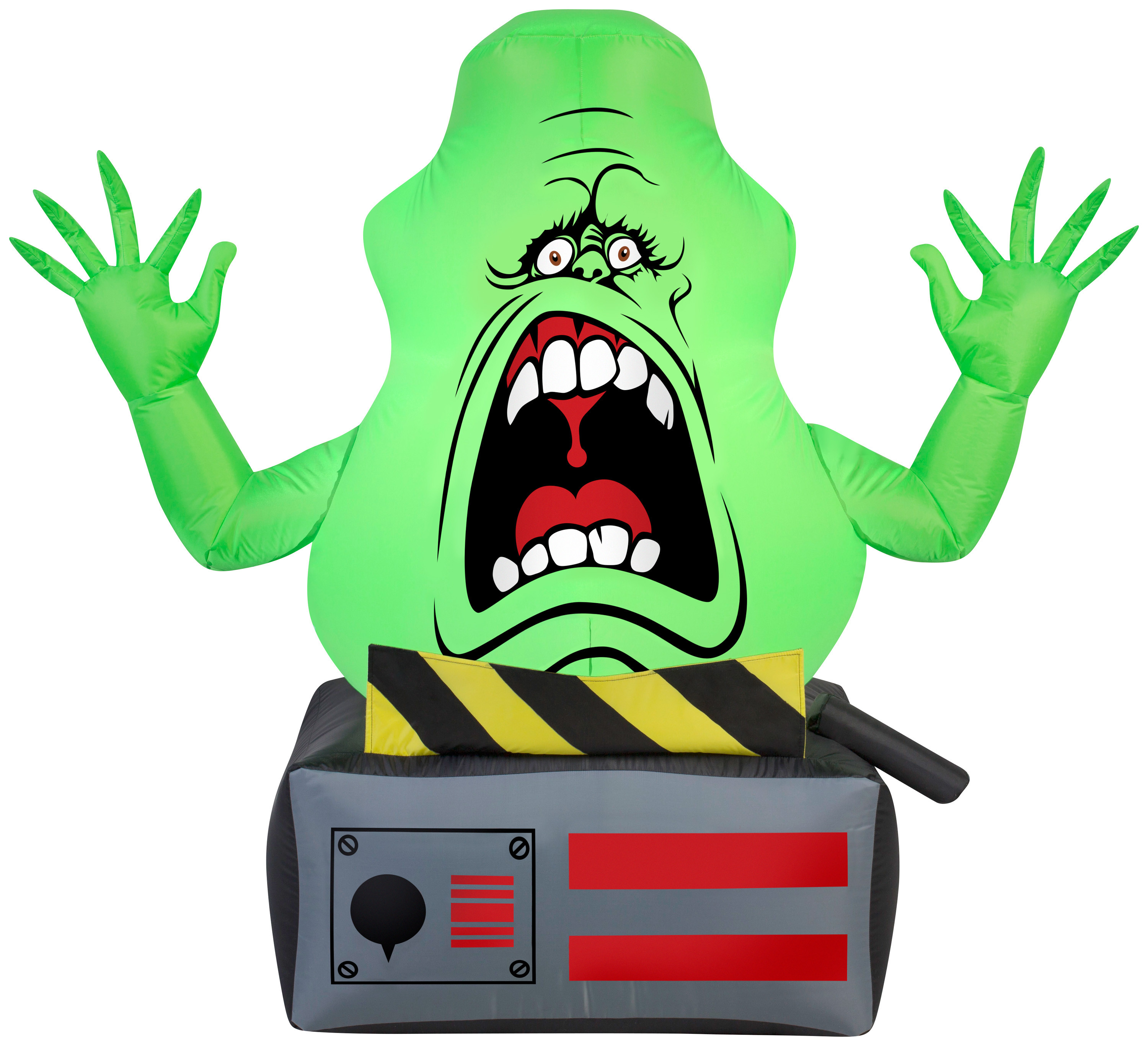 Ghostbusters 3.5 Ft Slimer in Ghost Trap Halloween Inflatable