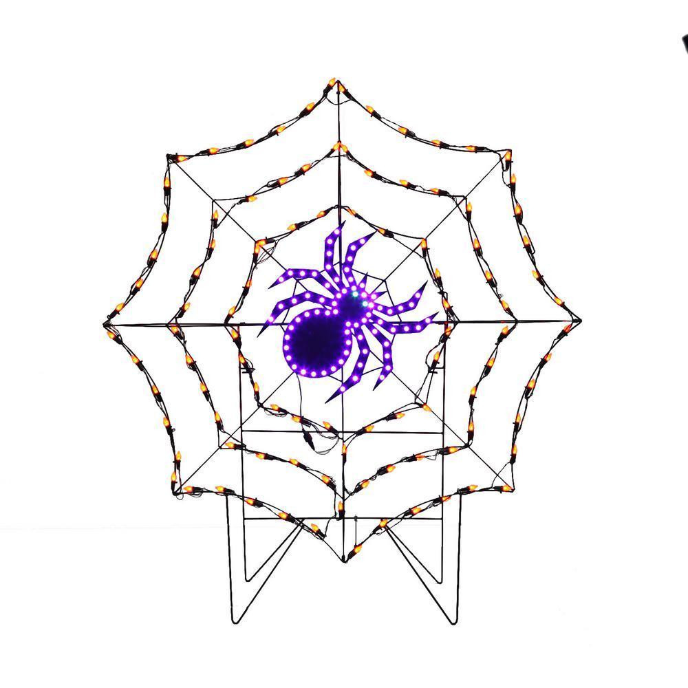 40" LED Spider Web 