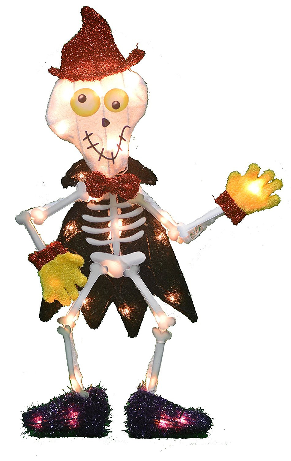 24-Inch Pre-Lit 2D Victoria Hutto Skeleton 