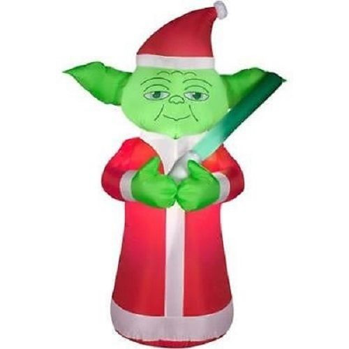 Tis Your Season 5' Yoda Airblown Inflatable Christmas Decoration Star