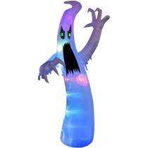 12 Ft Color Changing Inflatable Ghost Halloween Inflatable Decoration