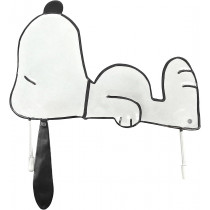 Laying Snoopy Peanuts Pumpkin Press-in Metal Stake Halloween Harvest Decor 