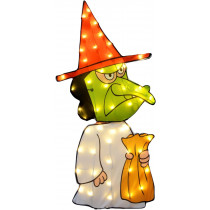 32" Peanuts Lucy as Witch 2D "Great Pumpkin Charlie Brown" Decor