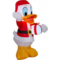 3.5 Ft Donald Duck with Santa Hat Christmas Inflatable 