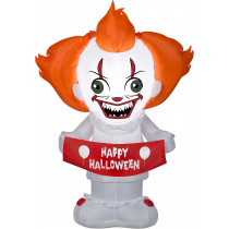 4' Airblown Inflatable Pennywise the Clown from IT Movie