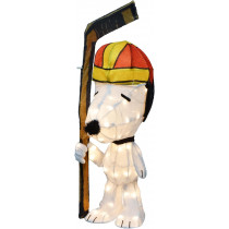 32" Peanuts Charlie Brown Christmas 3D Hockey Snoopy