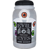 5.5 ft Airblown Inflatable Jar of Evil Eyes with Flashing Lights