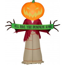 3.5 Ft Airblown Inflatable Halloween Pumpkin King