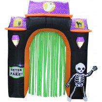 8 ft. Halloween Inflatable Haunted House Archway