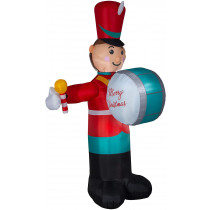8' Animated Airblown Drumming Soldier