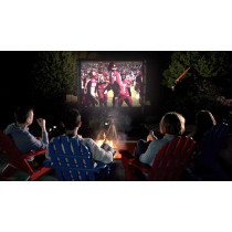 Total HomeFX 1800 Outdoor Theatre KIT with 108 INCH Inflatable Screen