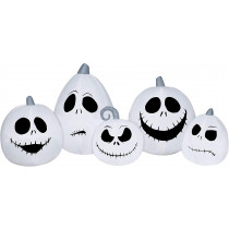 7.5 ft Jack Skellington Pumpkin Faces Airblown Inflatable from Nightmare Before Christmas