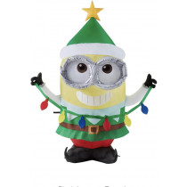 3.5 Ft  Minion Dave as Elf Airblown Inflatable 
