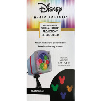 Disney Mickey Whirl-A-Motion Christmas Projection Spotlight